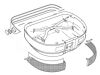 Z 285 vnitřní elastický popruh do kufrů GIVI E360, E50, , E55 Maxia, E41 Keyless